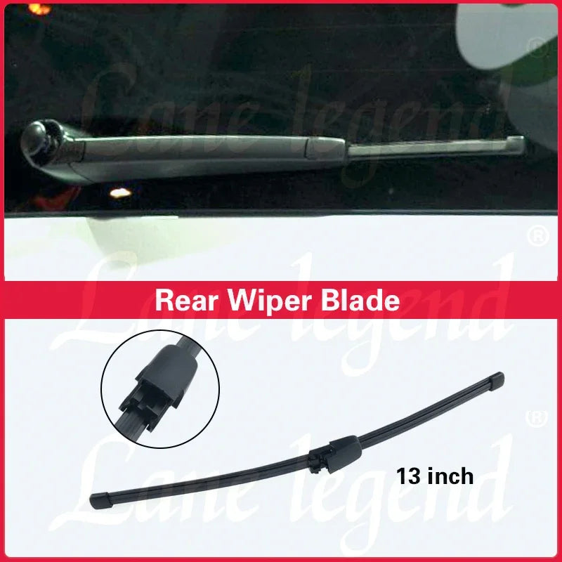 13" For Skoda Praktik Roomster 5J7 2006 - 2013 Rear Wiper Blade Windshield Windscreen Tailgate Window Rain Brush Car Accessories