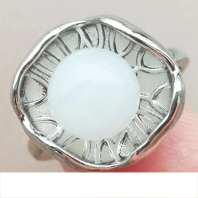 Aventurine Round Bead Ring WB1110