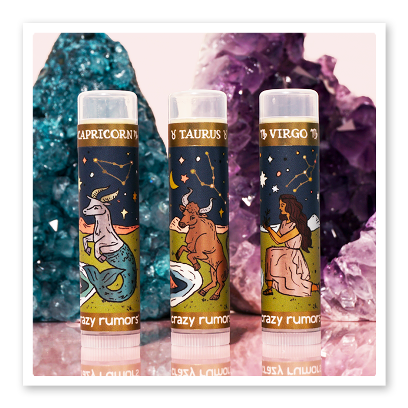 Taurus Zodiac Lip Balm