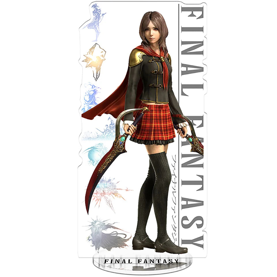Classic Japanese Role Playing Game Creative Desktop Ornament Acrylic Stand Figure Children's Christmas Collection Gift Fun Toy