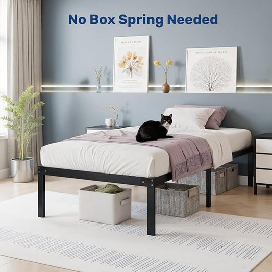 LuneluX_Home – Urban Metal Bedframe 90 × 190 cm