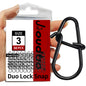 50Pcs Crankbait Snaps Stainless Steel Duo Lock Lure Snaps Quick Change Fishing Clips Fast Speed Clips Snap Hook Connector