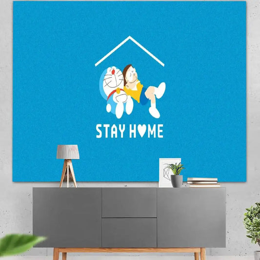 Doraemon Backdrop For Photo Studio Boys Baby Shower Happy Birthday Party Photography Background