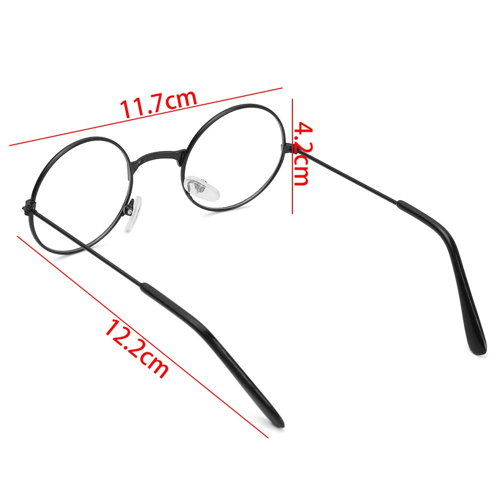 Children Small Round Flat Mirror Newborn Baby Clothes Accessories Kids Decorative Glasses Photography Props Studio Shoot