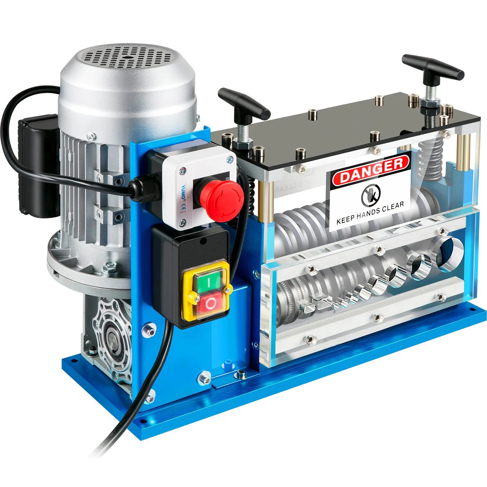 DG-750 Cable Peeling Machine 750W 1.5mm-38mm Electric Wire Stripping Machine Metal Tool Scrap Cable Stripper