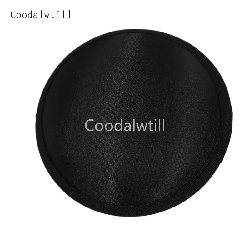 New 13CM Satin Round Fascinator Base For Women Wedding Millinery DIY Hair Accessories Ladies Bride Wedding Headpiece Supplies