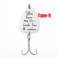 Fathers Day Gift for Dad Grandpa Pregnancy Announcement Gift for Husband Grandpa's New Fishing Buddy Fishing Lure Fisherman Gift