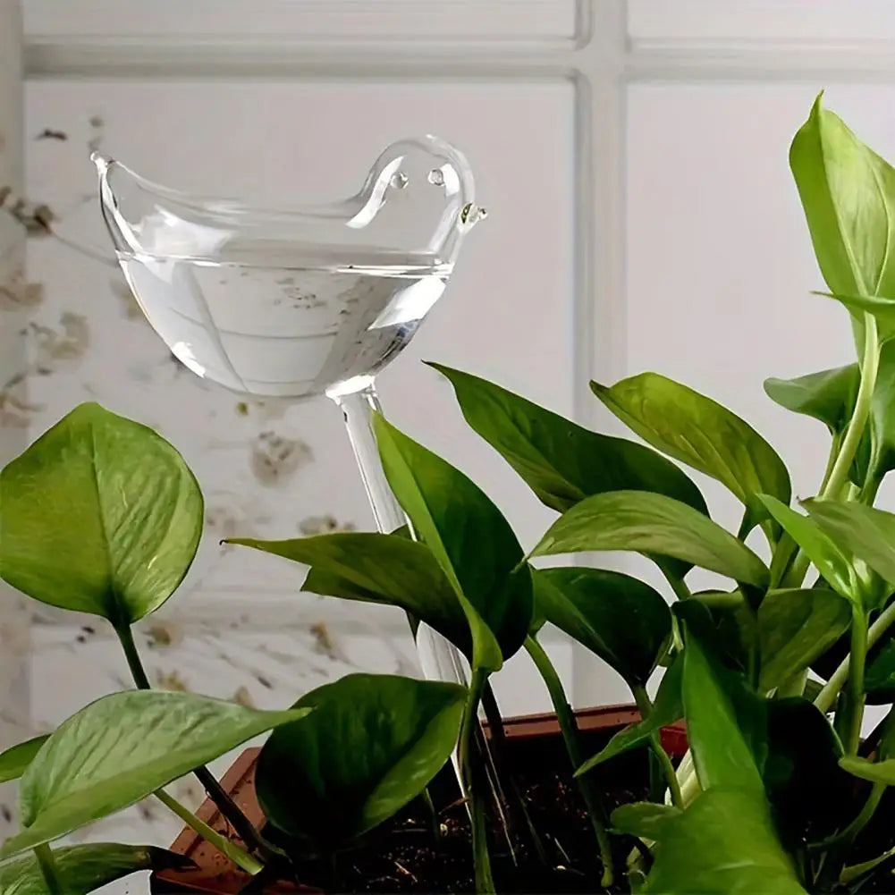 Automatic Watering Balloon Bird-shaped Automatic Water Dispenser Set for Plants Decorative Self-watering Tool for Plants