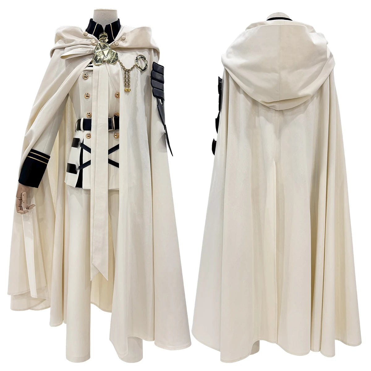 HOLOUN Seraph Of The End Anime Mikaela Hyakuya Cosplay Costume Cloak Jacket Pants Shirt Halloween Christmas Convention