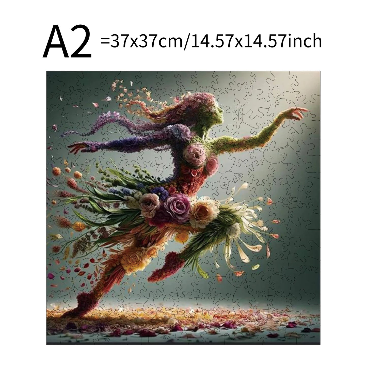 Little Bunny Beauty Animal Puzzles High Quality Jigsaw Puzzle Wooden Puzzle Best Christmas Gift