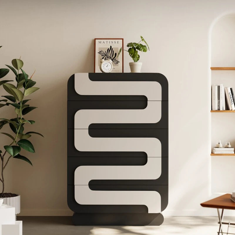 Creative Living Room Designer Storage Cabinet Bedroom Large Capacity Locker Storage locker living room cabinets Wardrobe Dresser