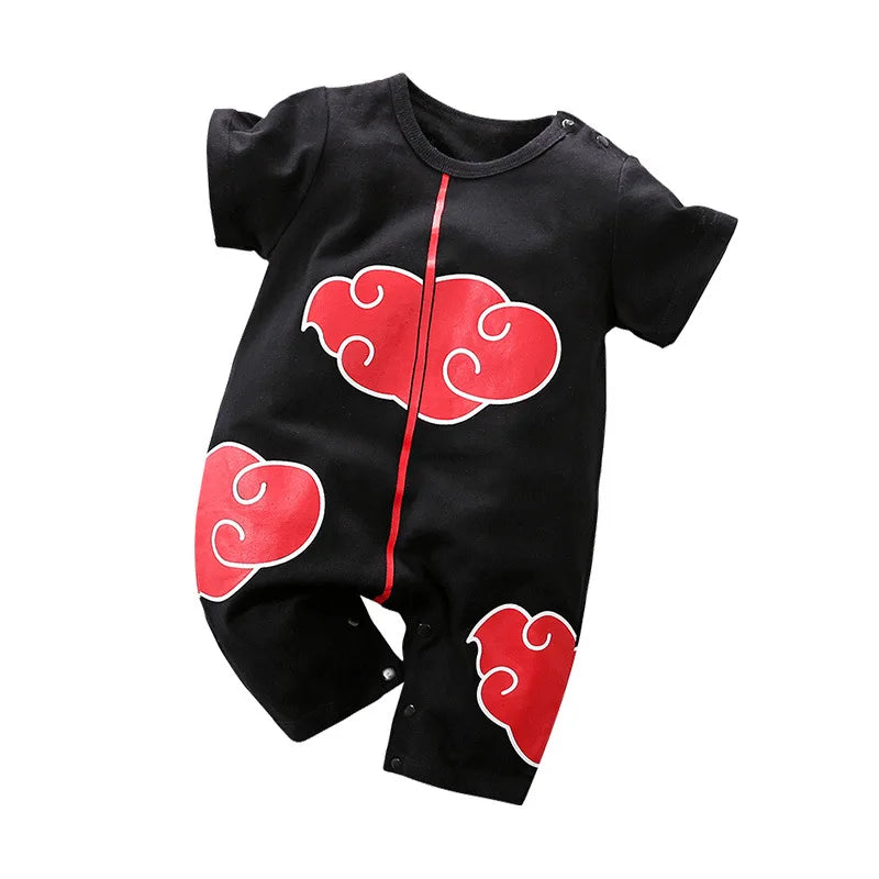 Baby Boy Clothes Toddler Anime Romper Newborn Costume Summer Breathable Climbing Clothes Infant Cosplay Jumpsuit