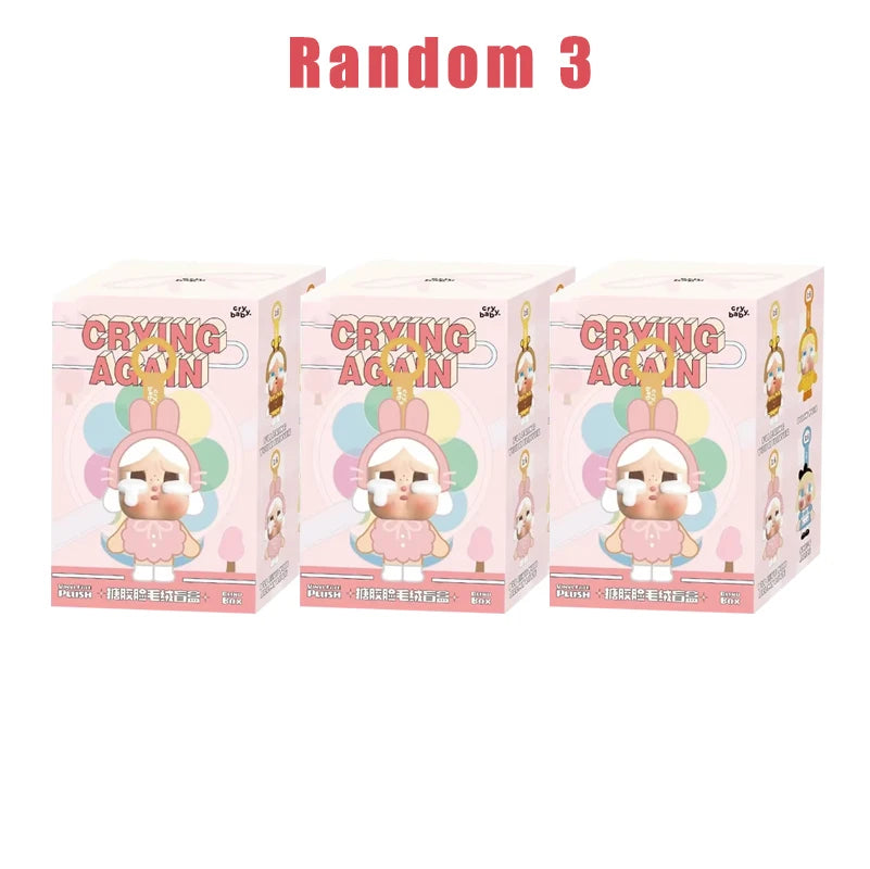 Vinyl face, cat blinds, key rings, Christmas gifts Crying Baby Crying Baby series real people