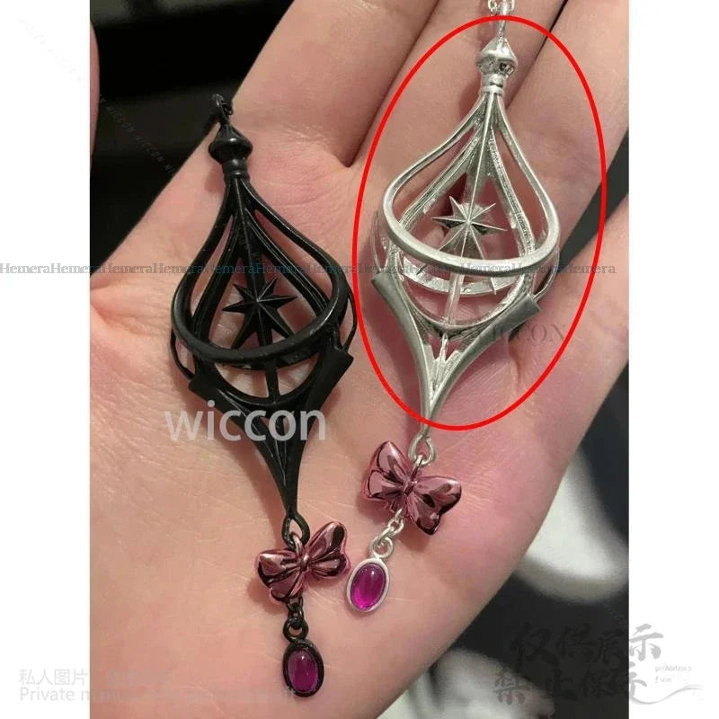 Anime Puella Magi Madoka Magica Cosplay Jewelry Necklace For Halloween Christmas Soul Gem Props Madoka Homura Gifts Customized