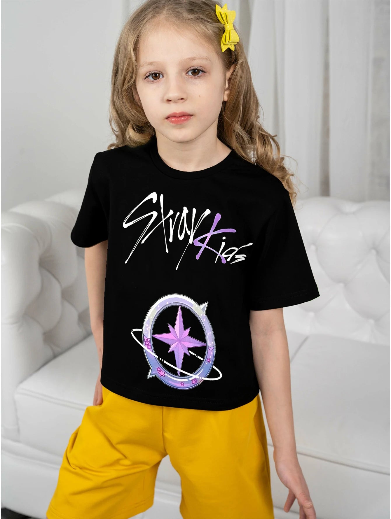 3D Print-S-Skzoo-o-Baby Clothing 5 to 14 Years Male Outdoor Clothes for-S-Stray-Kids-Children Boy Girl k-Kpop Child T-Shirt Top