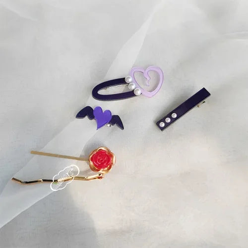 Anime Project SEKAI COLORFUL STAGE Shinonome Ena Cos Hair Clip Cosplay Headdress Halloween Costume Prop Jewelry Accessories