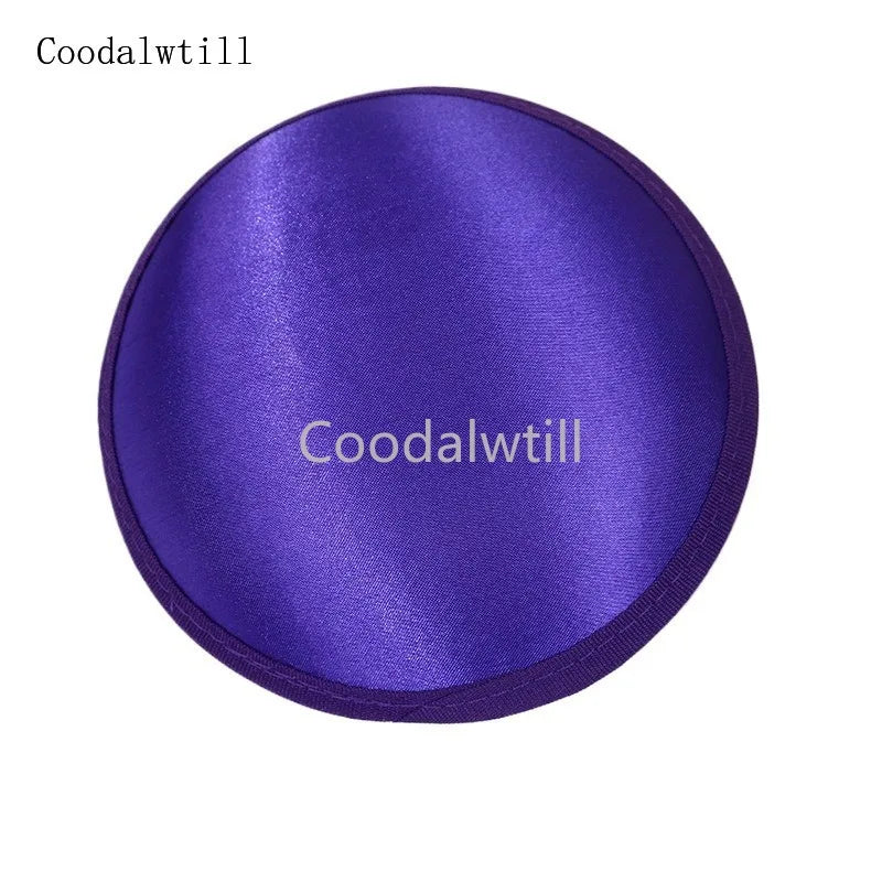 New 13CM Satin Round Fascinator Base For Women Wedding Millinery DIY Hair Accessories Ladies Bride Wedding Headpiece Supplies