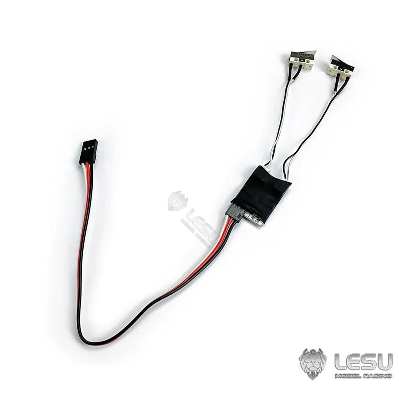 LESU 1/14 Construction machinery model toy with brush motor limit switch device modified model accessories