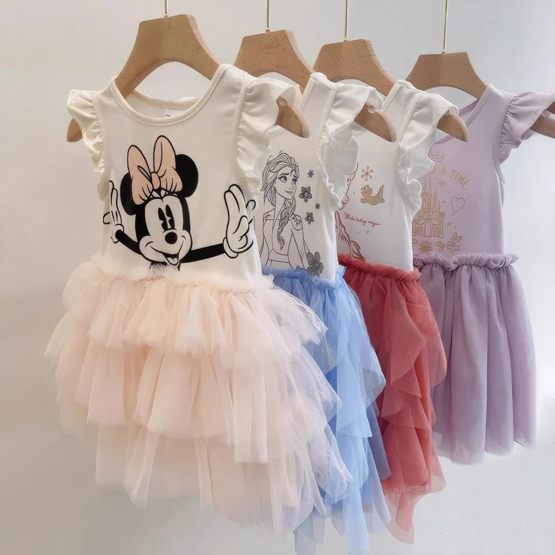 Summer Baby Girl Dress Minnie Toddler Girls Birthday Party Dresses Kids Clothes Girl Sundress