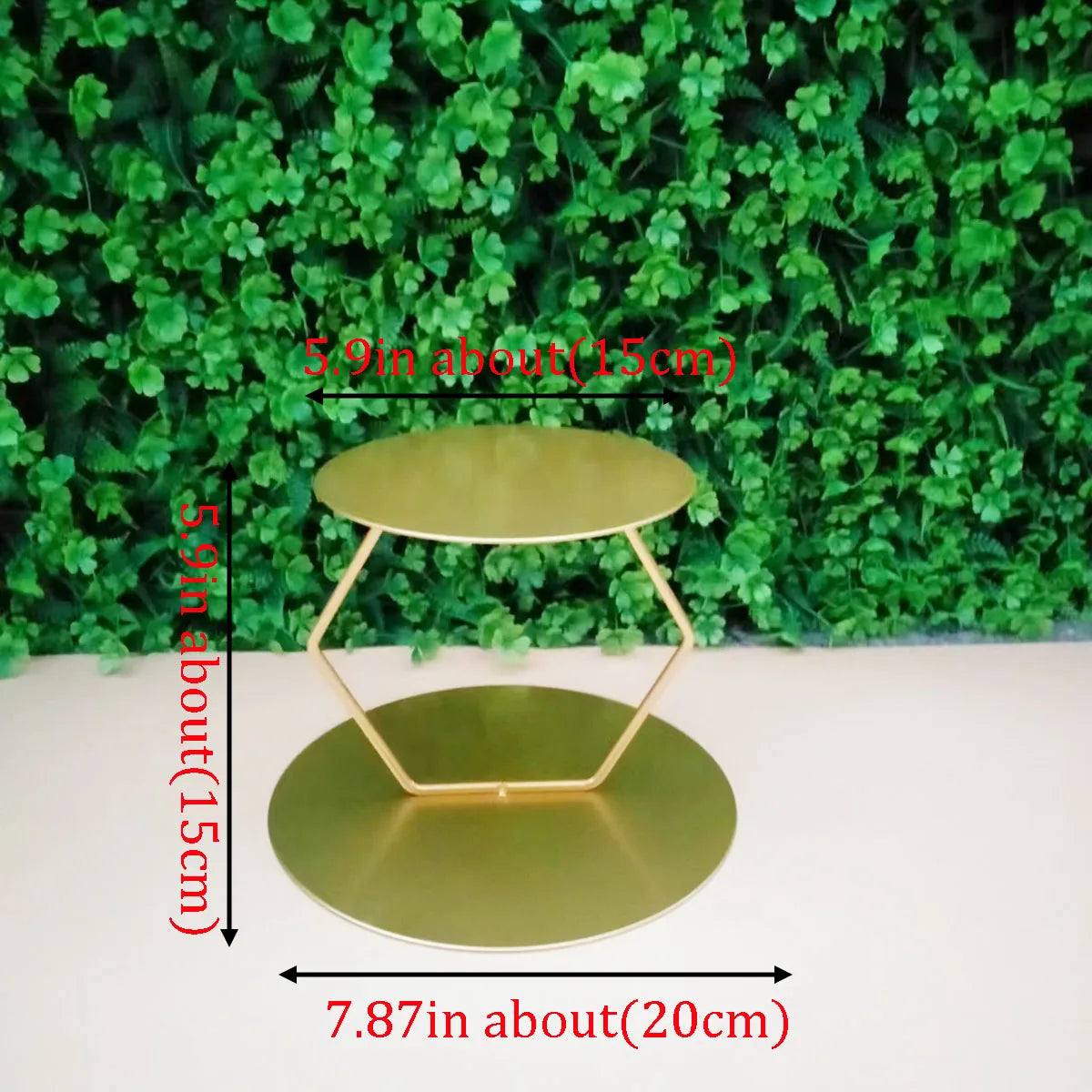 Metal Wedding Cupcake Cake Stand Floating Cake Holder Separator Wedding Birthday Party Dessert Display Stand Decorative