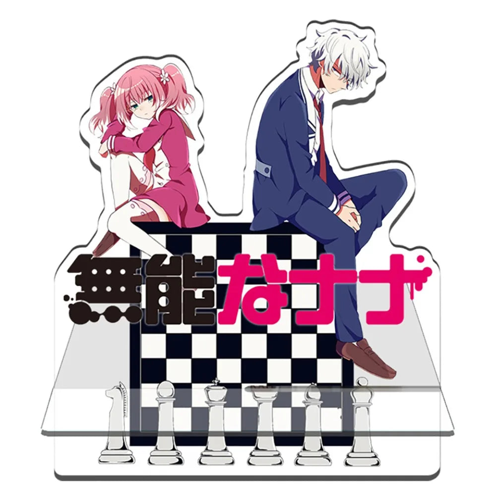 Japanese Anime Creative Ornament Kid's Collection Christmas Desktop Decoration Exquisite Acrylic Stand Model Mobile Phone Holder