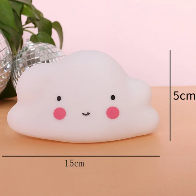 Magic Moon Star Night Light - 3D LED Cartoon Bedside Lamp for Kids Girls, Battery Operated, Nursery Decor Christmas Gift