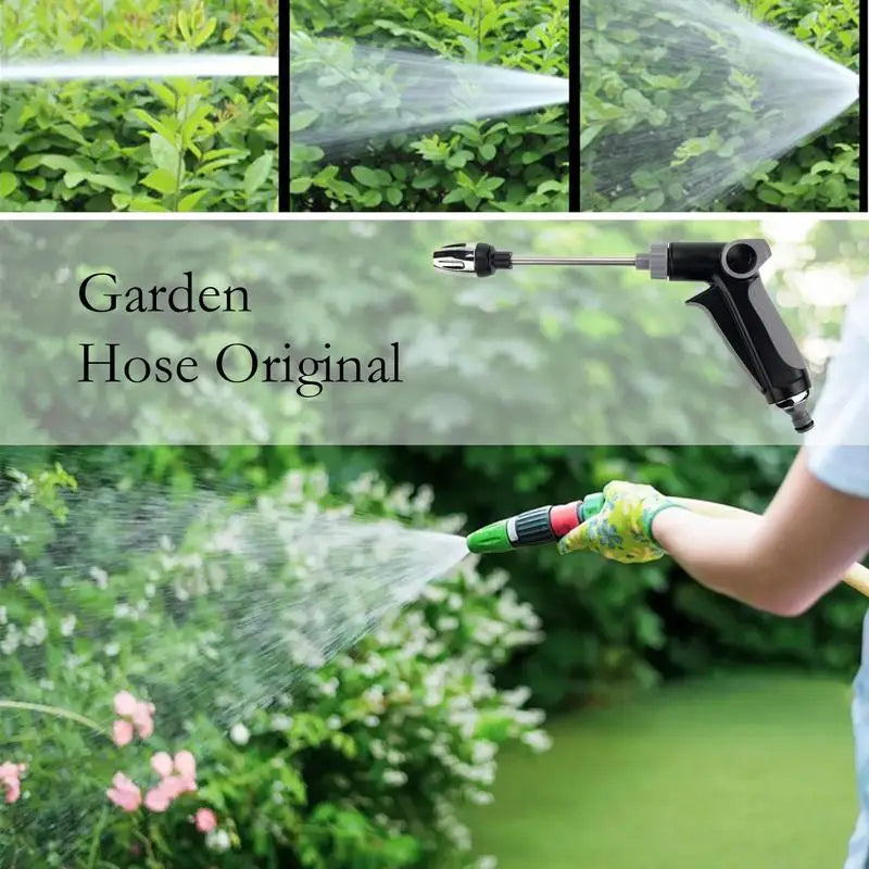 Water Hose Nozzle High-Pressure Spraying Nozzle For Garden Hose Adjustable Sprayer Leak-Proof Planting Tool For Flower
