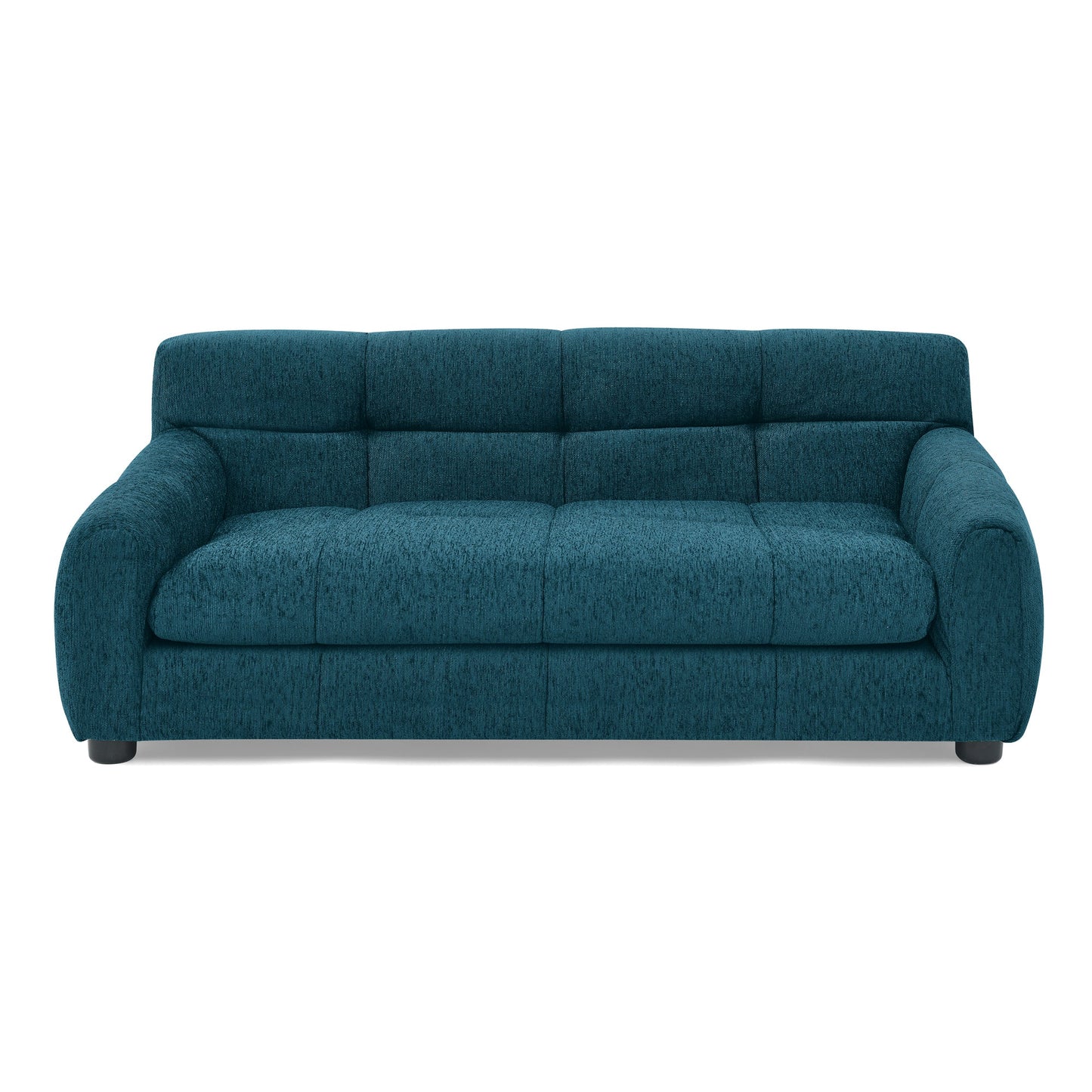 Soft and comfortable pet sofa with backrest and armrests, suitable for