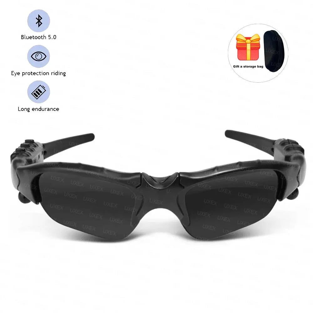 2025 PLus Stereo Headphones Men Wireless Headphones And Microphones Sunglasses Sport Outdoor Christmas Gift Headphones Women New