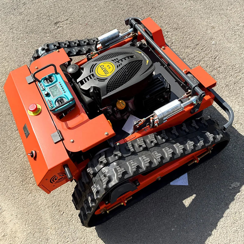 Customized  Remote Control Flail Lawn Mower Y-Shaped Hammer Blade Brush Cutter Automatic Robot Grass Cutter