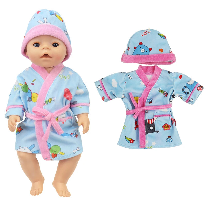 40 Cm Baby Doll Clothes Pants Set for 17 Inch Reborn Doll Out Clothing Toys Outwear Accessories