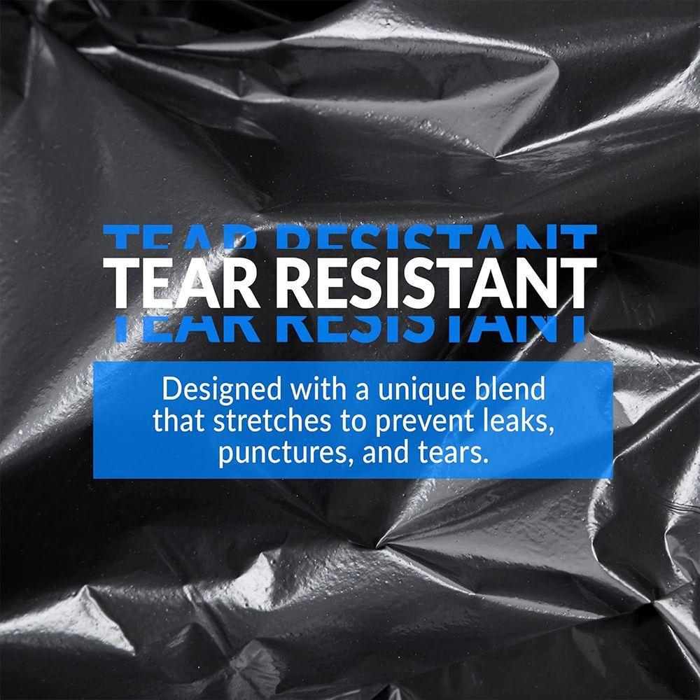 45 Extra-thick, Leak-proof Garbage Bags, Suitable For Home,