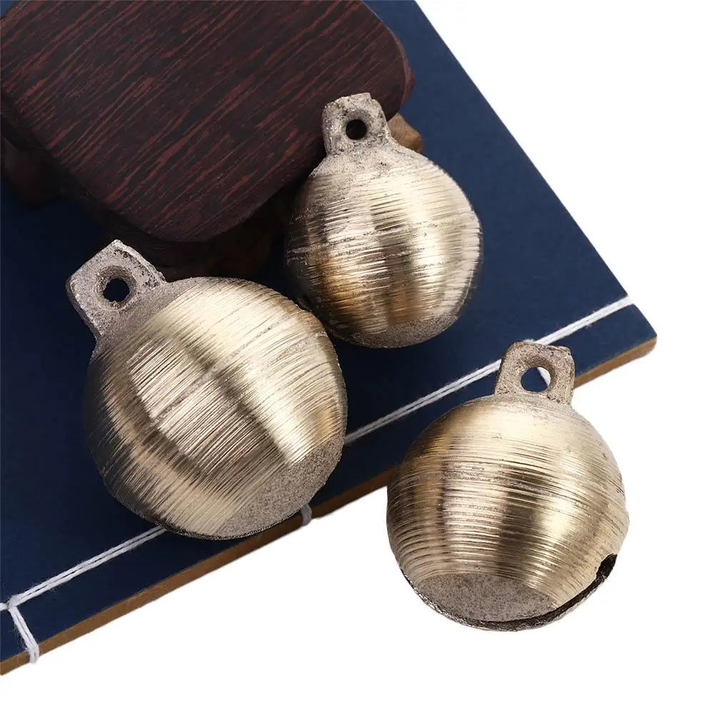 Antirust For Pet Animal Pendant Pet Pendants Pure Copper DIY Christmas Decorations Copper Bell Dog Bell Bronze Bell Round Bell