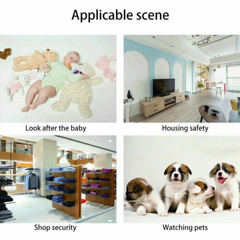 CCTV Camera WiFi 1080P Wireless IR Indoor Outdoor Security Night