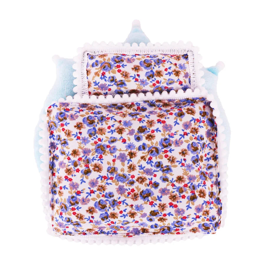 Suitable For 17cm Labubu Bedding Three Piece Set Pillow Cushion Blanket Sleeping Bag Christmas Birthday Gift Soft Collection Bag