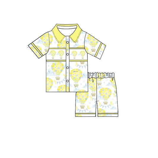 New Arrive Baby Girls Swimsuit with Kids Jumpsuit Set 2pcs Sets Boutique Summer Girls Sailboat Printing Swim Clothes