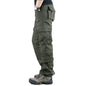 Men's Tactical Camouflage Overalls High-Quality Cotton Multi-Pocket Trousers Sports Training Casual Work Pants