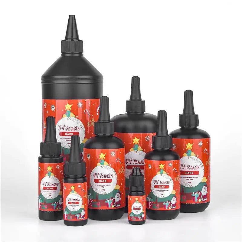 Christmas UV Resin Glue Bonding Welding Party DIY UV Glue Transparent Quick-Drying Epoxy Resin UV Glue DIY Jewelry Making Tools