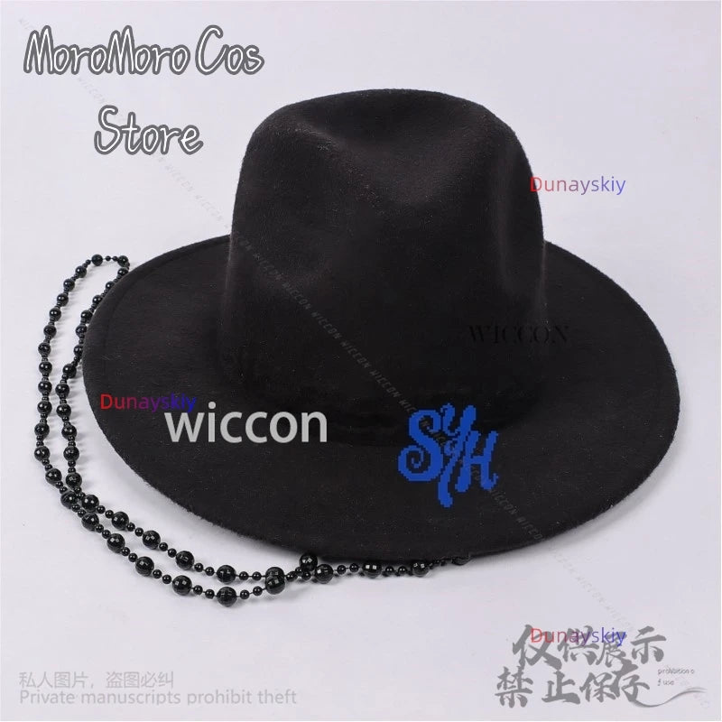 Jinu Boy Group Sajaboys Cosplay Anime Movie Kpop Demon Handsome Uniform Vampire Goth Punk Long Coat Korea Idol Halloween Suit