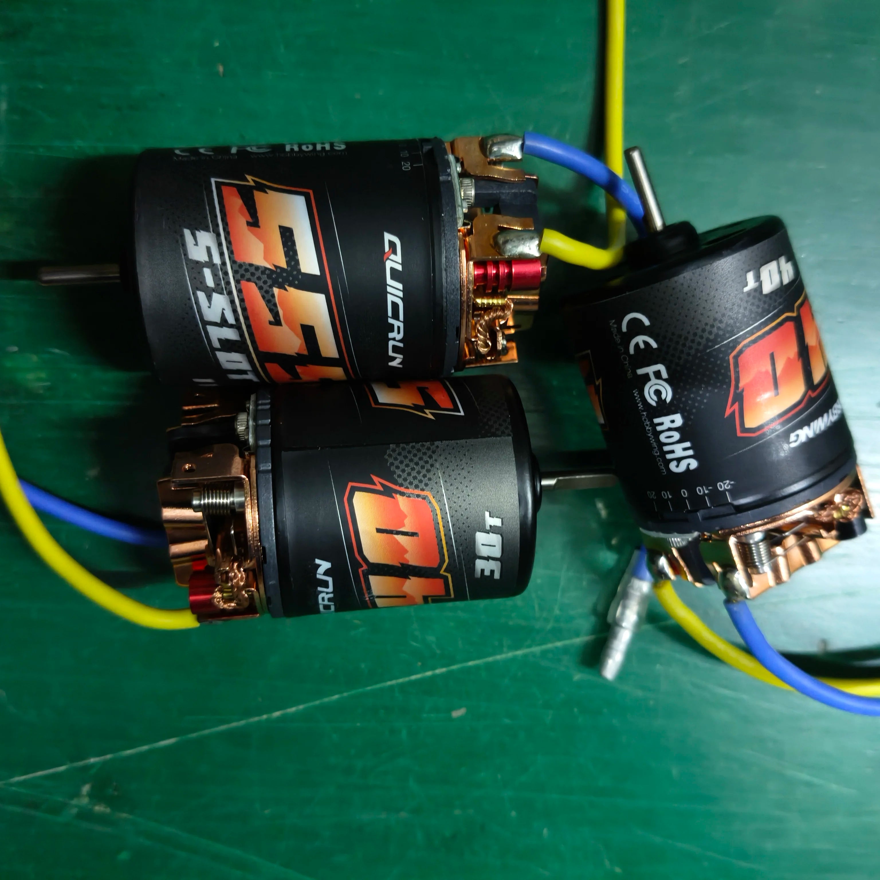 HOBBYWING QuicRun 100% brand new 540 30T 40T 555 11T 13T Brushed Motors for 1/10 RC Model Car