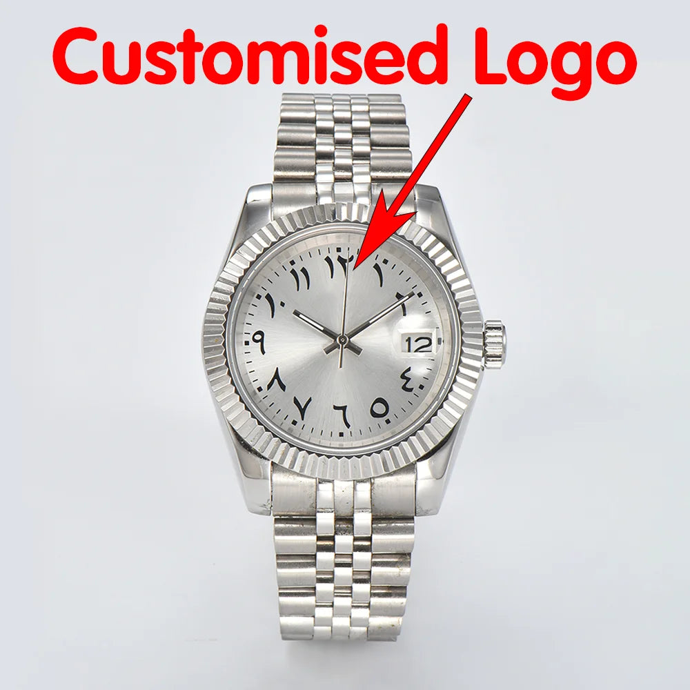 NH35 watches support custom logo watches sapphire glass waterproof watches automatic movement mechanical watches