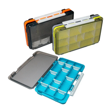 5 PCS Fishing Lure Box Squid Jigs Lure Case Artificial Hard Bait Fishing Tackle Box Container Organizer Storage