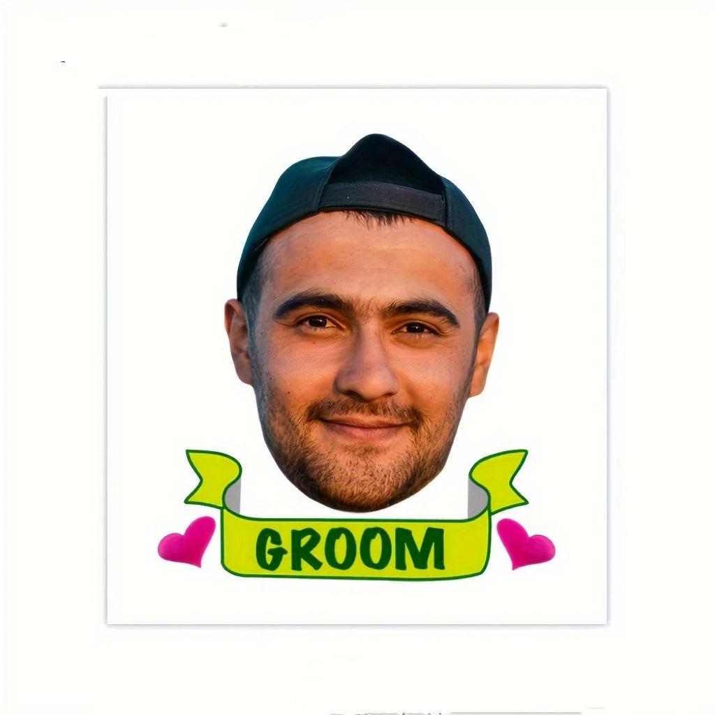 40PCS Customizable wedding temporary tattoo sticker personalized couple lover Proposal Bride groom decoration dressing up marrym