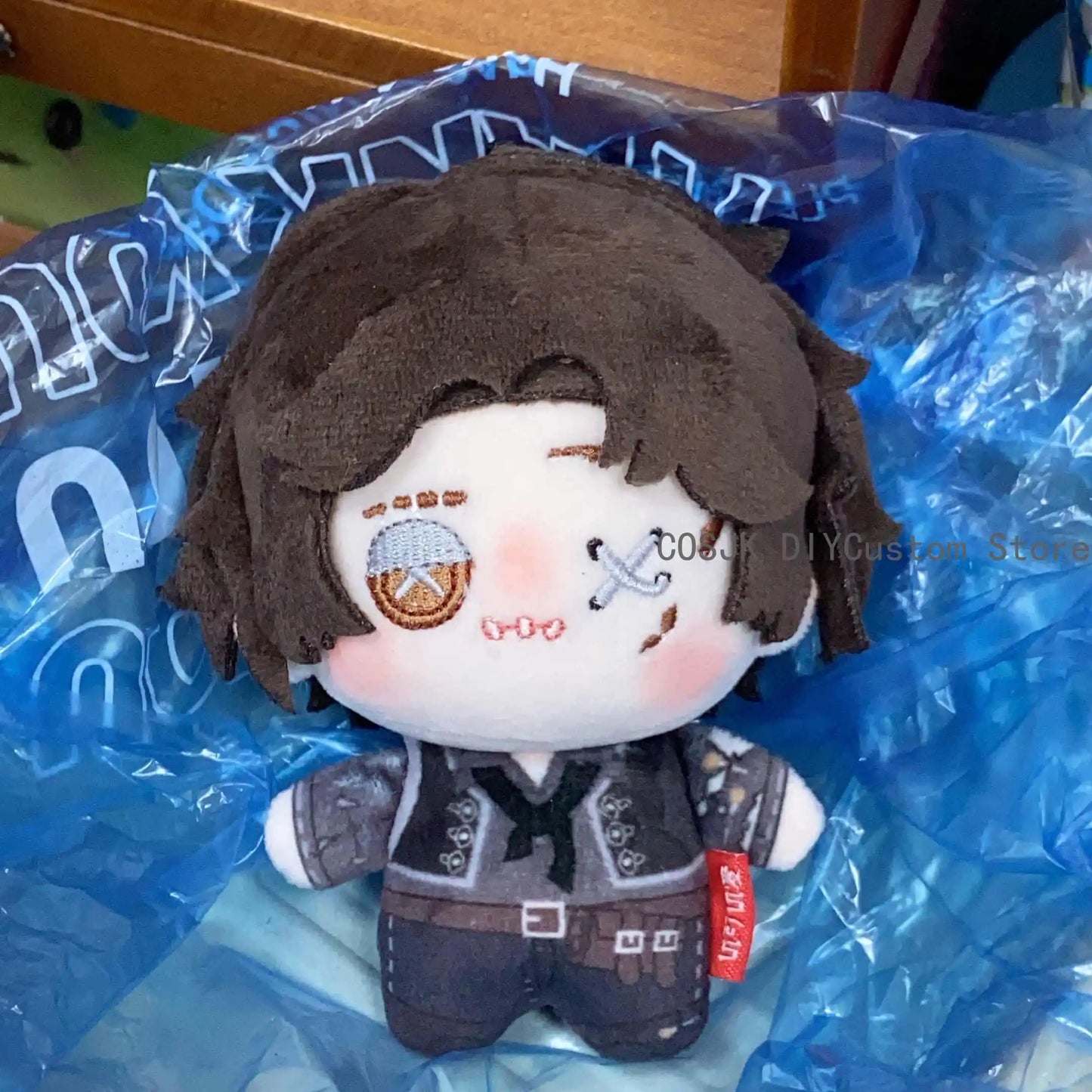 Matthias Czernin Identity Ⅴ10CM Anime Cute Nunu Body Mini Plush Pendant Keychain Plushie Bag Hangings Mascot Christmas Gifts