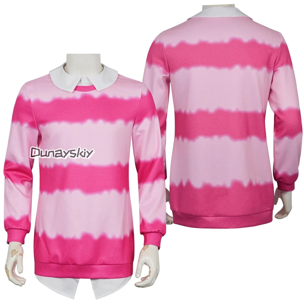 Sajaboys Cosplay Jinu Boy Group Anime Huntrix Movie Kpop Demon Handsome Vest Vampire Goth Punk Long Coat Korea Idol Halloween