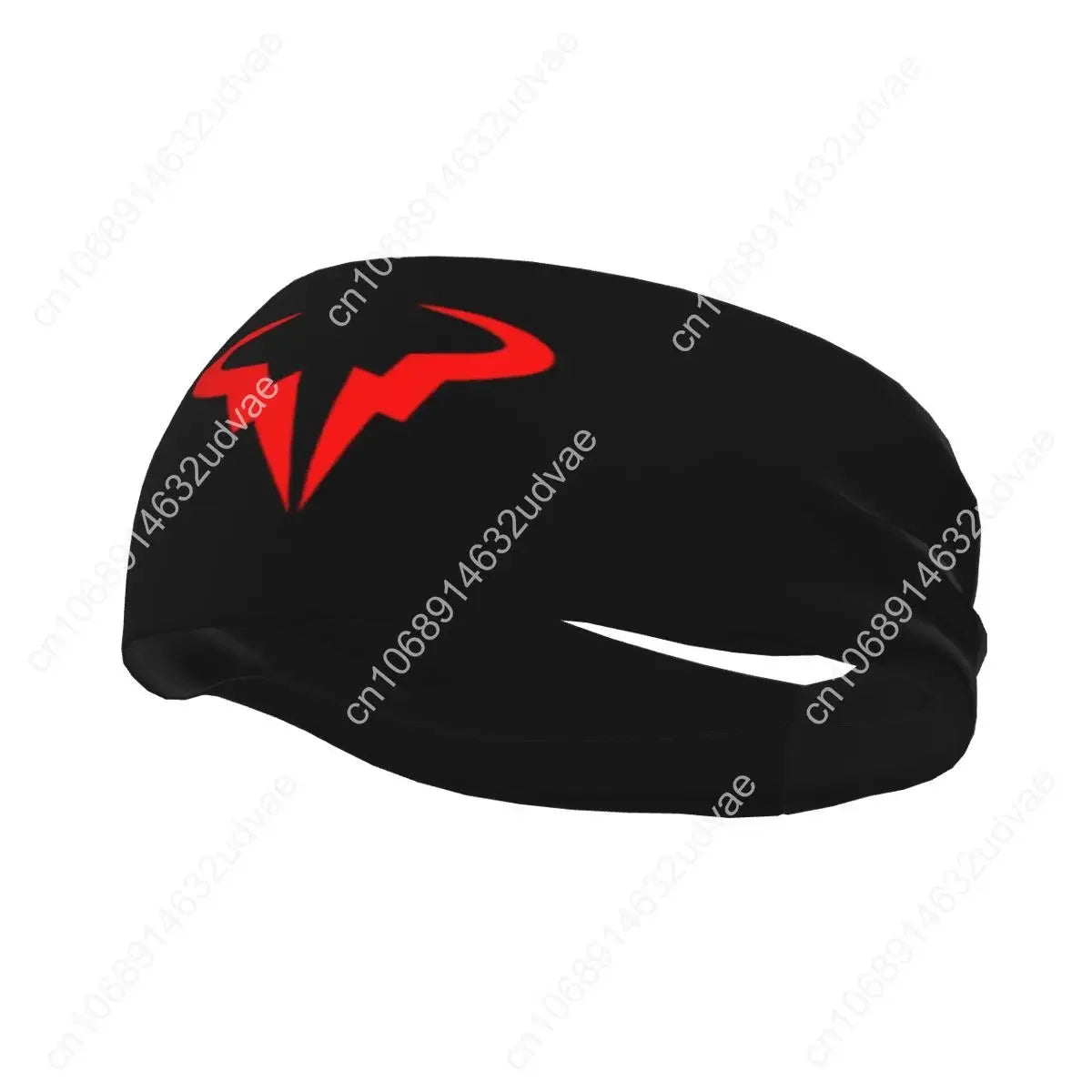 Rafael Nadal Logo Tennis Player Women Men Sweatband Sweat Headband Stretch Cycling Sport Hair Bands Sweat Bandage Sports Safety