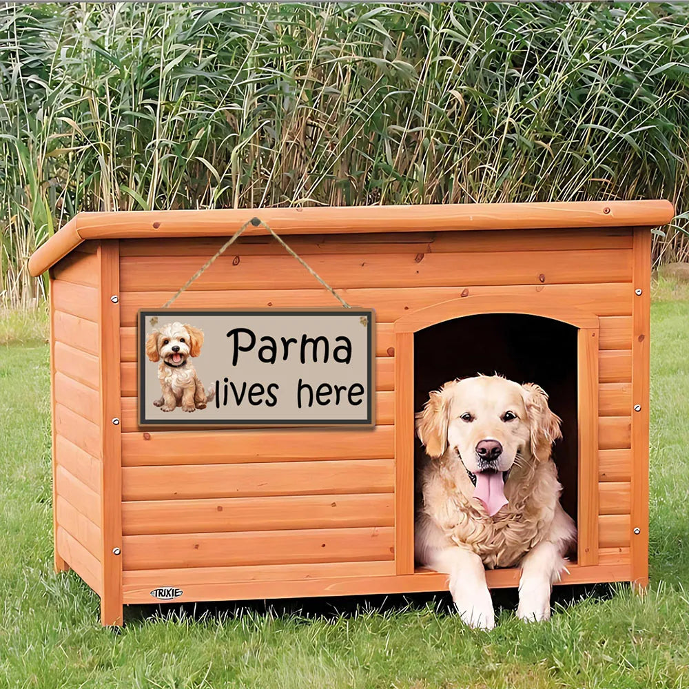 1PC Gorgeous Personalized Text Garden Wall Plaque Plaque Home And Lifestyle Accessories