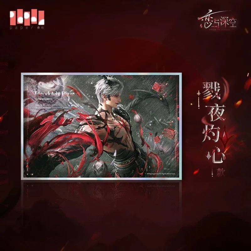 [Official Merchandise] Game Love and Deepspace Cosplay Sylus Abysm Sovereign Silk Scarf Acrylic Plaque Badge Hair Band in Stock