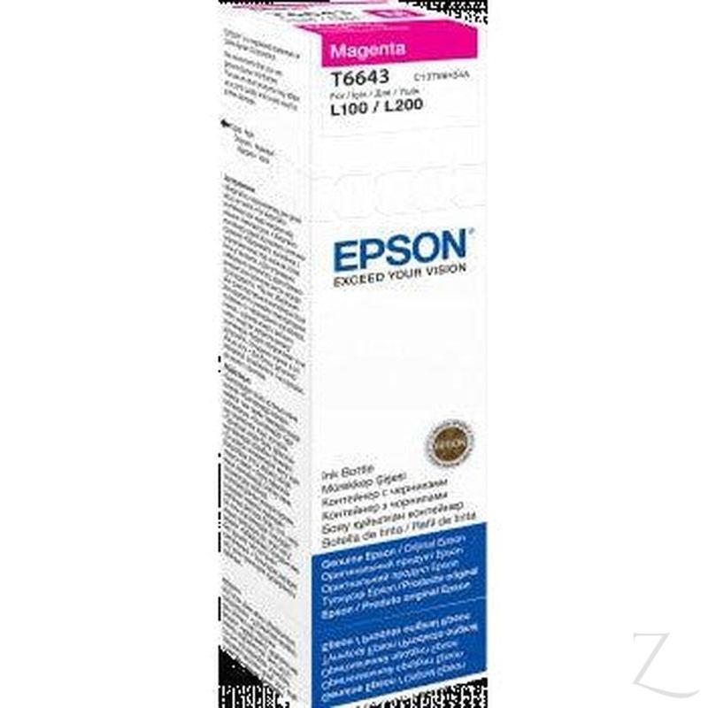 Epson Magenta Ink Bottle 70ml EcoTank L565/ L550/ L486/ L455/ L386/