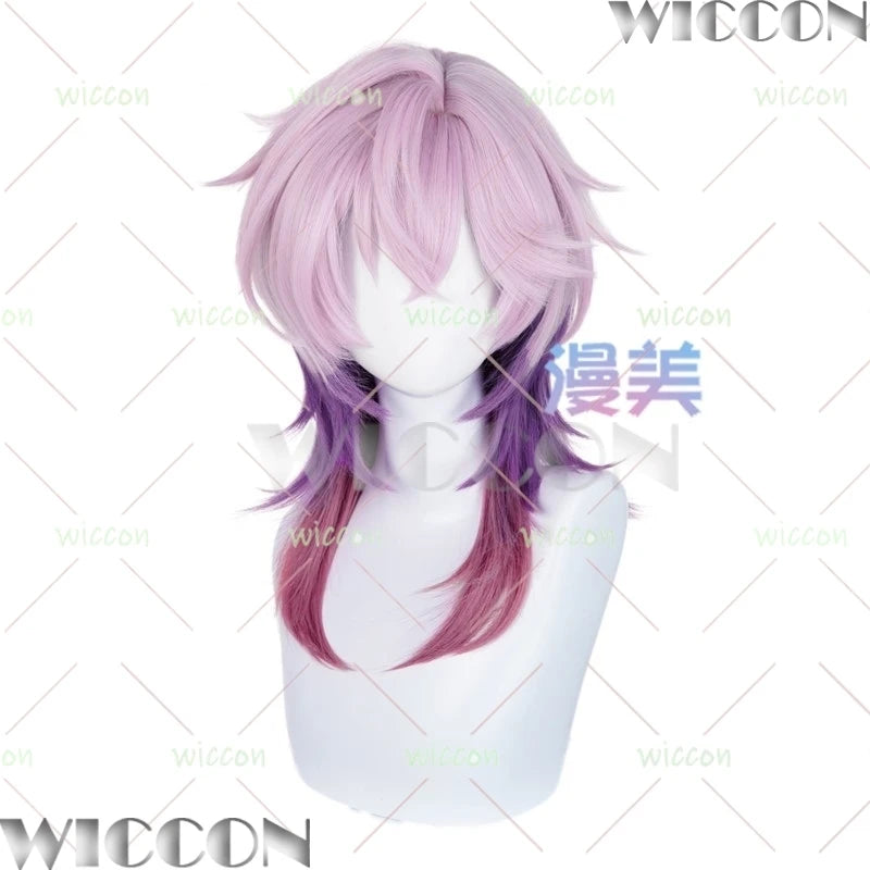 flins nocole reeyn alice durin Istaroth ronova Genshin Impact Cosplay Wig Set Roleplay Man Woman Hair Prop Halloween Party Cos